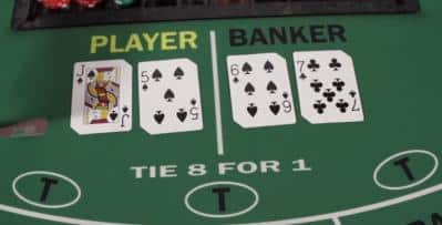 Baccarat Spielsituation Baccarat Spielsituation