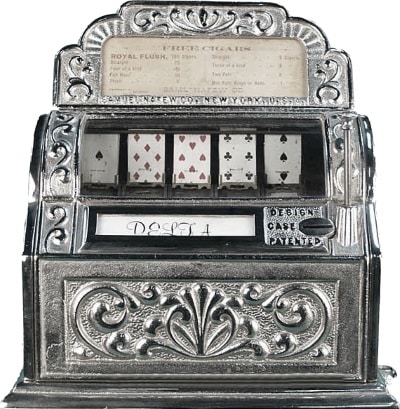 Poker-Spielautomat von 1891